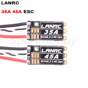 4BUC LANRC 35A/45A BLHeli_S 2-6S Lipo ESC Built-in Programabile cu LED-uri RGB D-Shot 150/300/600 ONESHOT125 Pentru RC FPV Quadcopter