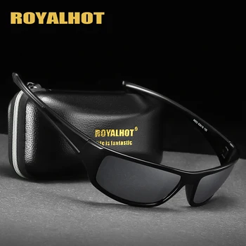 RoyalHot Bărbați Femei Polarizate Noi Oval Sport ochelari de Soare Vintage Ochelari de Soare Retro Ochelari de Nuante Oculos de sex Masculin SPT037