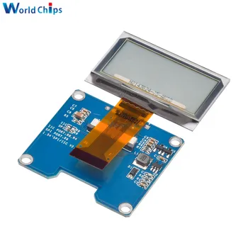 1.51 Inch 3.3 V 128*64 Transparent Display OLED SSD1309 Rezoluție 7 Pin SPI IIC Interfață 12864 Ecran LCD Adaptor de Bord Modulul