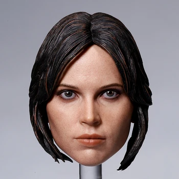 1/6 Scară Cap de Femeie Sculpta Accesoriu Felicity Jones Cap Sculptură Jucarii Model de 12 inch de Acțiune Figura Corpului