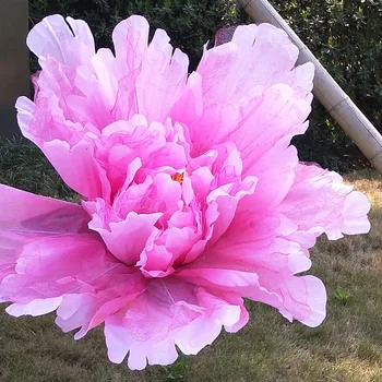 1 buc bujor flori Artificiale 30-40 cm Dans recuzită simulare floare de Dans elemente de recuzită de Mână de flori de copii elemente de recuzită