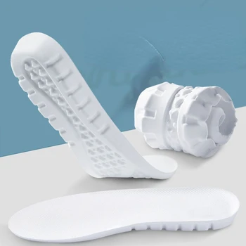 1 Pereche de Sport Femei Tălpi interioare de Înaltă Elastic Ultra-usor, Respirabil, rezistent la Șocuri Shoe Tampoane Bărbați EVA Moale Pantofi Branț Deodorant