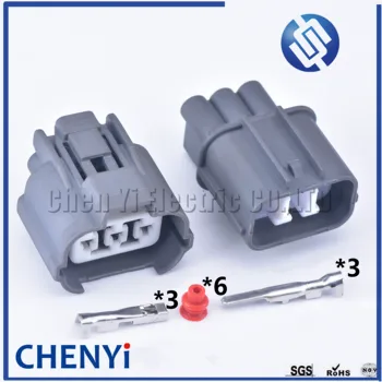 1 set Sumitomo 3 Pin Auto Conector Impermeabil Faruri Nivelare Dispozitiv Plug 6189-0130 6181-0071 Pentru Honda B-Serie VSS