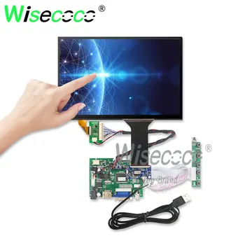 10.1 Inch, 1280*800 IPS 450 nits Tactil LCD Kit Suport Win7 8 10 Raspberry Pi Android Linux echipamente Industriale 10 degetele Ating