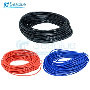 10 Metri rezistente la Căldură, Cablu de Sârmă Moale de Silicon Sârmă 24AWG Negru Rosu Albastru Galben Siliconic rezistent la Căldură PVC Electronice Cablu