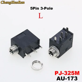 10buc 5Pin 3 pol Femeie Stereo Mufa Jack Cu Șurub 3.5 mm Audio-Video Conector pentru Căști 5P 5 Pin 3-Pol