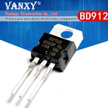 10buc BD912 100V 15A SĂ-220 BD911 TO220 tranzistor Darlington original nou