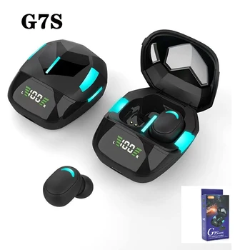 10BUC G7S G9S TWS Gaming Headset Bluetooth Căști fără Fir, Căști Întârziere Scăzut HiFi Stereo Muzică în Căști Microfon PK F9-5C