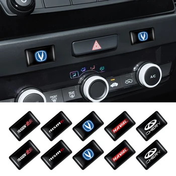 10buc Geamul Mașinii Ridicați Butonul de Autocolante Volan Insigna Decor Interior Pentru Hyundai GDI Sonata Elantra SantaFeTucson ix3