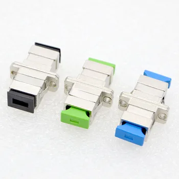10buc Noi SC Metal-Fibra Optica Adaptor Conector Flanșă de Cuplaj Modul Single Multimode General Speciale en-Gros