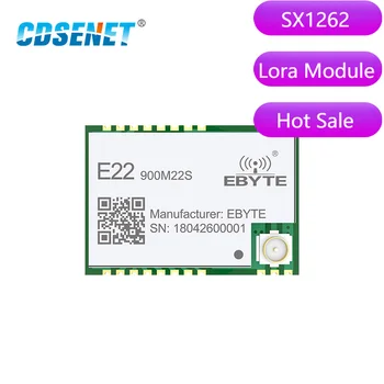 10buc SX1262 LoRa Modulul Wireless 868MHz 915MHz SMD de Emisie-recepție CDSENET E22-900M22S 22dBm 7KM TCXO Emițător și Receptor
