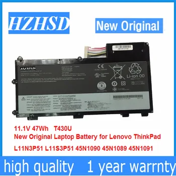 11.1 V 47Wh T430U Nou, Original, Baterie Laptop pentru Lenovo ThinkPad L11N3P51 L11S3P51 45N1090 45N1089 45N1091