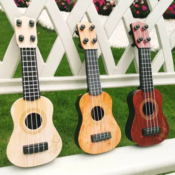 1buc Simulare Patru Mini-string Chitara Copii Jucarii pentru Copii Muzica de Iluminare Instrument Chitara Jucarie Copii Jucarii