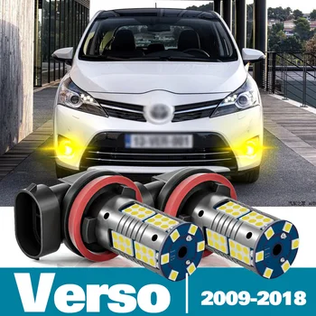 2 buc LED Lumina de Ceață Pentru Toyota Verso Accesorii 2009 2010 2011 2012 2013 2014 2015 2016 2017 2018