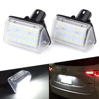 2 buc Nici o Eroare LED-uri Auto Numărul de Înmatriculare Lumina pentru Mazda 6 2003-2008 CX-7 2007-2012 CX-5 CX 5 7 2013 2014 Viteza 6 Accesorii