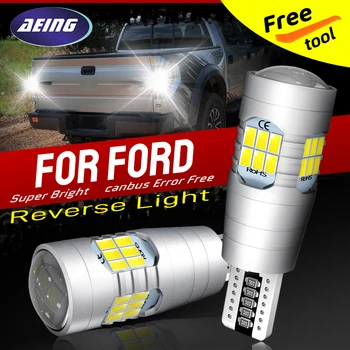 2 x LED-uri Auto Reverse Lumina Blubs Lămpii T15 W16W Pentru Ford Focus Fiesta Explorer F150 Expediție Kuga Mondeo Fuziune Mustang Max