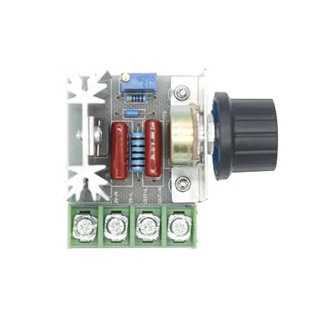 2000W LED Dimmer Switch 220V Controlabile Regulator de Siliciu Controlle Redresor SCR Temperatura Termostat pentru Benzi cu LED-uri