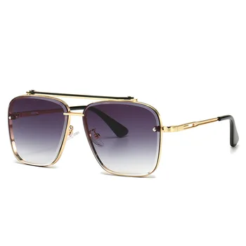 2021 Moda Clasic Mach Șase Stil Gradient de ochelari de Soare se Răcească pentru Bărbați Vintage Design de Brand Ochelari de Soare Oculos De Sol 2A102