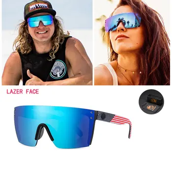 2021 top plat ochelari cu ramă neagră oglindă lentile windproof sport de moda val de Căldură ochelari de soare unisex lunette de soleil homme