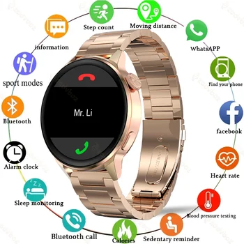2022 Nou de apelare Bluetooth NFC Smart Watch Sport Femei Track GPS Ceasuri Barbati Personalizate Cadran de Ritm Cardiac ECG Smartwatch Pentru Android IOS