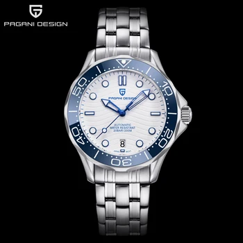 2022 Noul PAGANI DESIGN Val Bărbați din Cuarț de Brand de Top Sport de Lux, Cronograf Ceramic bezel Impermeabil luminos ceas pentru bărbați