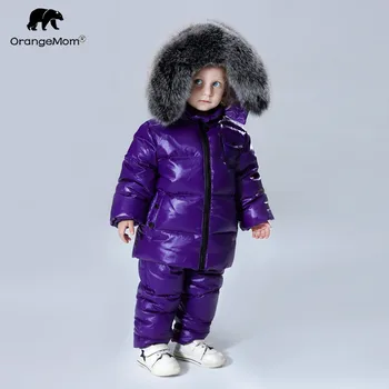 2023 iarnă haina jacheta +pantaloni 2 buc/seturi haine copii 1-12Y-coreean haine copii baieti fete îmbrăcăminte din blană mari