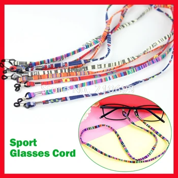 20pcs Moda Retro ochelari de Soare Bumbac Gât String Cordon Fixare Curea Ochelari de Șnur Titular cu Silicon Bun buclă