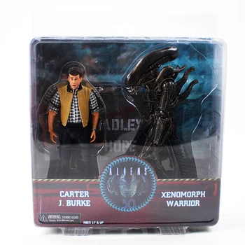 21cm New Sosire Aliens vs Predator Figura Carter J Burke Xenomorph Războinic Figurina PVC Figura de Acțiune de Colectare Model de Jucărie