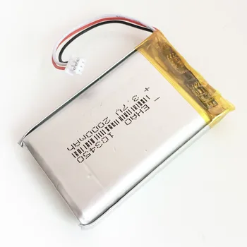 3.7 V 2000mAh Litiu-Polimer Li-Po Baterie Reîncărcabilă 103450 JST 1.25 mm 3Pin plug Pentru DVD PAD camera GPS Difuzor laptop