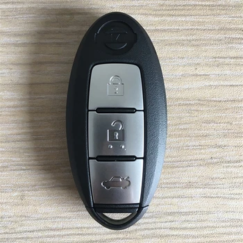3 Butoane Mașină de acces fără cheie de la Distanță Inteligent Cheie 433Mhz cu PCF7952 Chip pentru Sentra Sylphy Sunny Bluebird Inteligent Smart Key