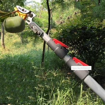 3 Metru Modernizate pentru Mare altitudine Fructe Foarfece de Grădină Telescopica de Tuns Gard viu de Fructe Copac Pruning Shears Ramură de Mare de Tăiere Instrument