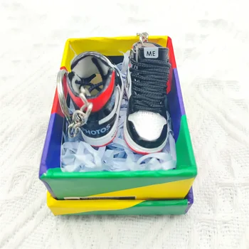 3D Mini Pantofi Breloc 2-inch Mini Model de Masina Ornamente Decor Desktop Papusa Preferat Prietenul Cadou