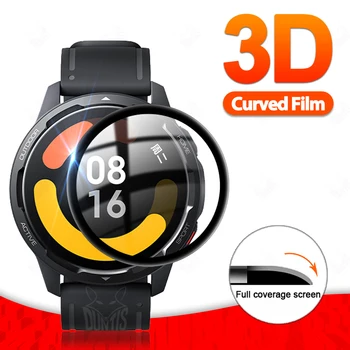 3D Protector de Ecran Pentru Xiaomi Mi Uit Culoare 2 Și S1 Activ Smartwatch Acoperire Completă Moale Folie de Protectie Accesorii (Nu de Sticla