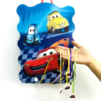 40*30cm masini tema 1 buc Pinata Desene animate articole Party Copii de Plastic de Unică folosință pentru Copii Ziua de nastere Baieti Favoruri de Partid