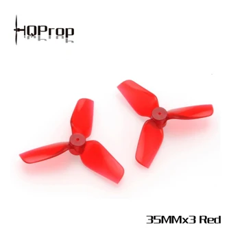 4Pairs 8PCS HQPROP 35MMX3 35mm 3-Lamă PC Micro Tuși Elice pentru RC FPV Freestyle 1.4 inch FPV Tinywhoop Drone DIY Piese