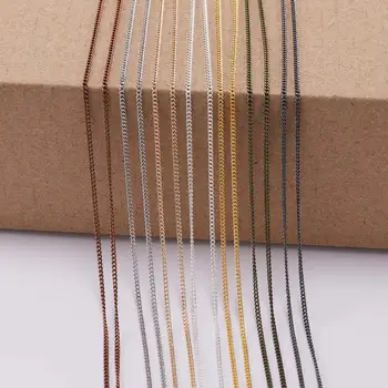 5 m/mulțime de Aur/Bronz Colier Placat cu Lanturi Pentru Bijuterii a Face Constatări Materiale Handmade, DIY Colier Lanț Consumabile