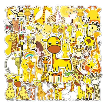 50pcs desen Animat Girafa Autocolante Pentru Notebook-uri Album Papetărie Kscraft Autocolant Drăguț Craft Supplies Scrapbooking Material