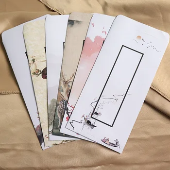 50PCS/PACHET Retro hârtie Kraft plic plic de hârtie invitație plic hârtie de scris Ziua Îndrăgostiților Scrisoare de Dragoste în stil Chinezesc