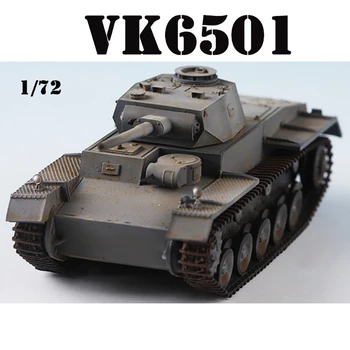 5M Rășină germană de Heavy Tank VK6501 Tanc 1/72 Scară Terminat Militar Model de Jucărie turnat sub presiune de Colectie
