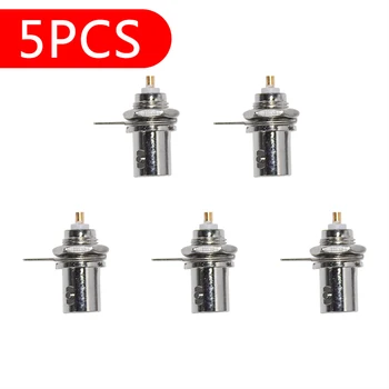 5Pcs/lot BNC Soclu de Lipire Conector de Testare Converter Șasiu cu Montare pe Panou Cablu Coaxial Adaptor Pentru Aparat de Sudura Piese