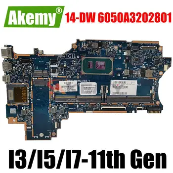 6050A3202801-MB Pentru HP Pavilion X360 14-DW Laptop placa de baza TPN-I137 I3-1115G4 I5-1135G7 CPU Placa de baza M21492-601 M21492-001