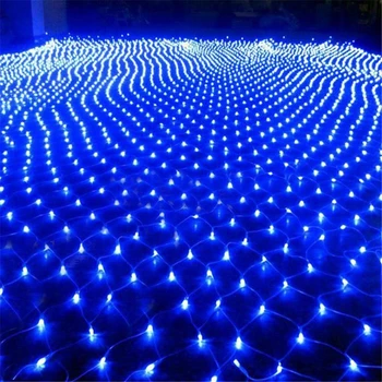 6x4M Crăciun Ghirlande LED Net Șir de Lumini Perdea de Lumini Decorative Zână Xmas Party Garden Decor de Nunta