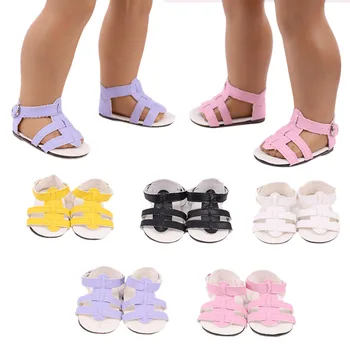 7CM Pantofi Papusa Sandale De 18 Inch American&43cm Copil Nou-Născut Papusa Accesorii Generația Noastră Fată Jucărie 1/3 Blyth Rusia DIY