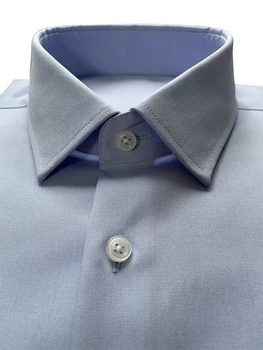 80 Două Straturi de Lux Rochie-Tricou Tricouri Personalizate Făcute de Înaltă Calitate din Bumbac 100% Tricouri de Afaceri Antirid Rezistente, Adaptate Camasi Barbati