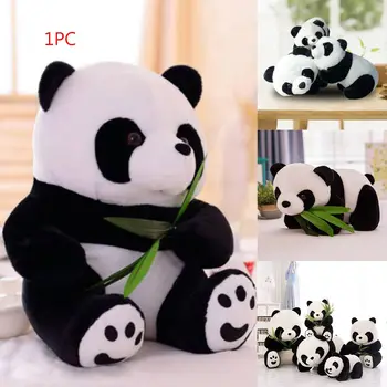 9/10/12/16cm Înaltă Calitate Minunat Super-Drăguț Umplute de Animale Copil Moale Panda de Pluș Cadou Cadou Papusa Jucărie