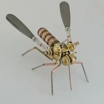 9.5 x 8.5 x 5 cm 3D Metal Mecanice Insecte obiecte de Artizanat Mecanice Terminat Modelul pentru Acasă masa Decor de Masă - Țânțari