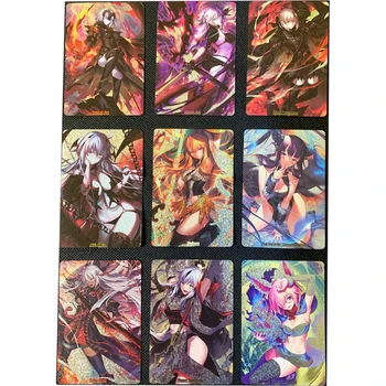 9Pcs/set Soarta/Comanda mare de Carduri Flash costum ACG Anime Kawaii Fete FGO Joc Anime Colectare Carduri Cadou Jucarii Dau un singur card