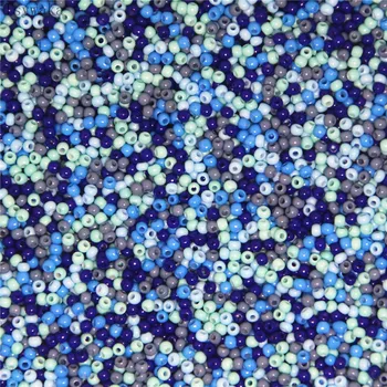 Albastru Multicolor 1.8 mm 800pcs Standard Rotund Mai Uniformă Sticlă cehă Semințe Margele Gaura Austria Margele de Sticla Pentru Copii Bijuterii DIY