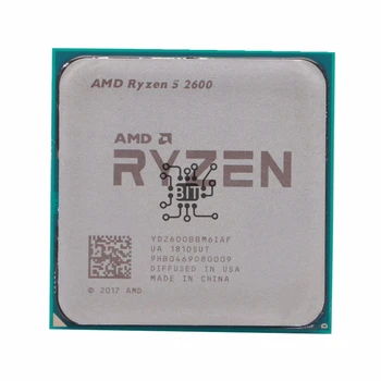 AMD Ryzen 5 2600 R5 2600 3.4 GHz Six-Core Doisprezece-Fir 65W CPU Procesor YD2600BBM6IAF Socket AM4