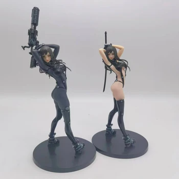 Anime Gantz：0 Reika cu arma împușcat Versiune Modelul PVC Papusa Jucării Decor 25cm
